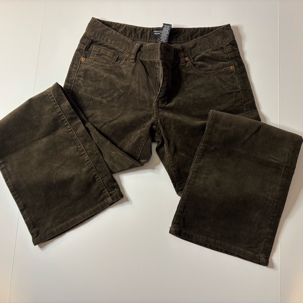 Ralph Lauren Polo Jeans co women’s corduroy brown pants size 4